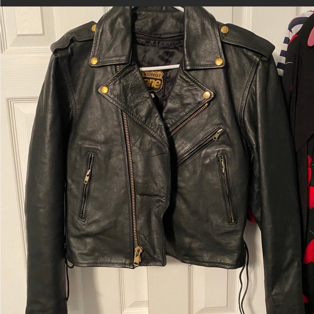 Leather jacket